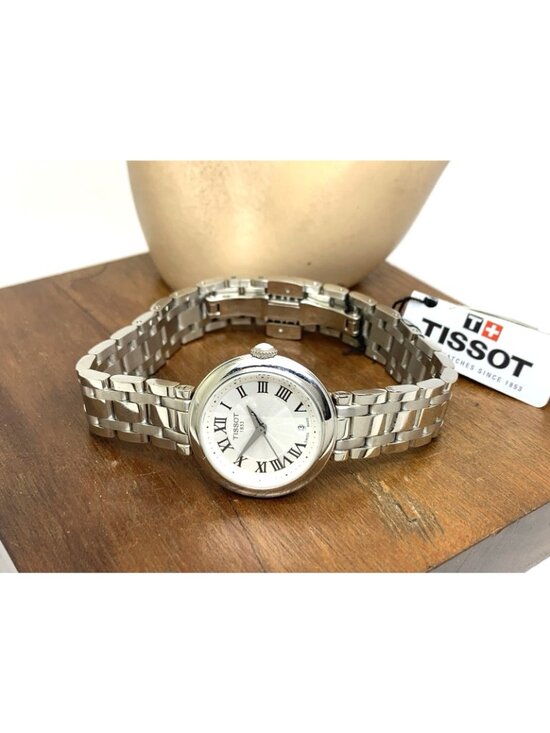Tissot Women\'s Watch Swiss Quartz Roman Silver 26mm T1260101101300 Bellissima main image 11